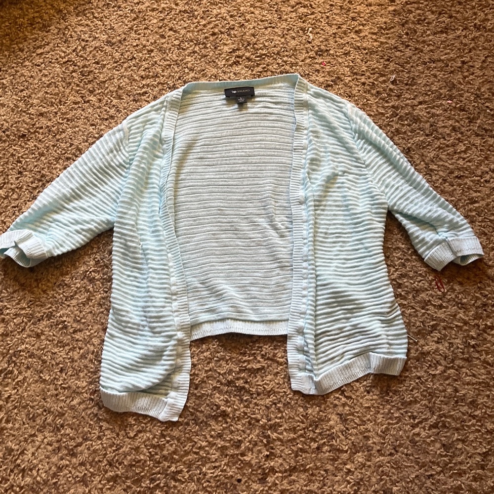 Blue Cardigan/cover up